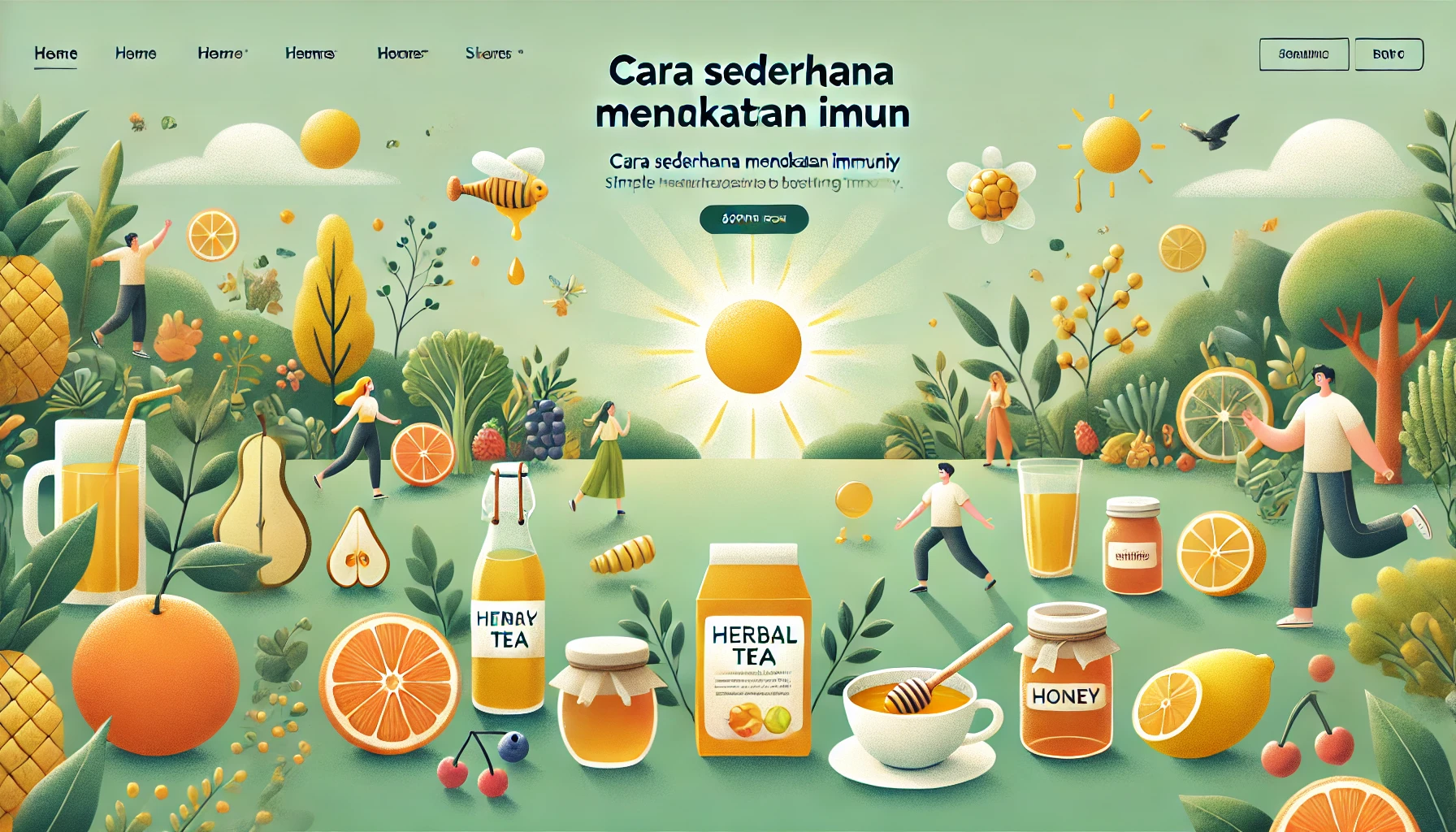 Cara Sederhana Meningkatkan Imun