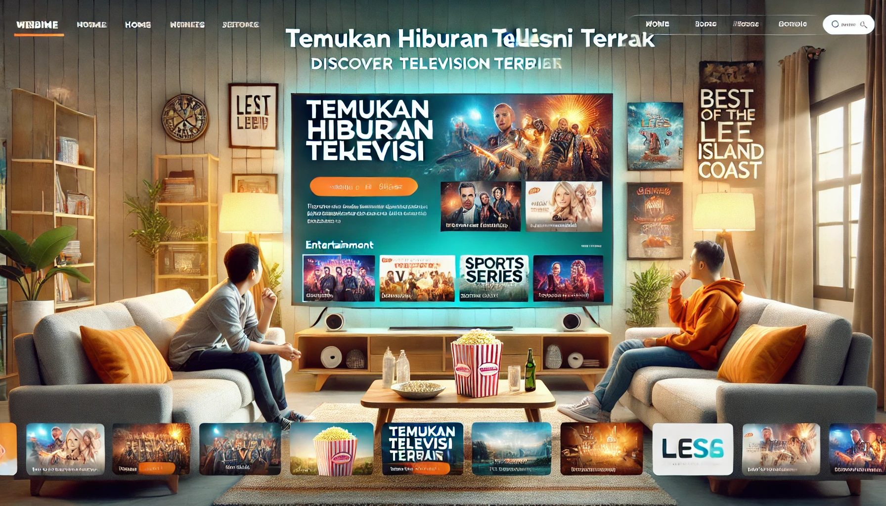 Temukan Hiburan Televisi Terbaik