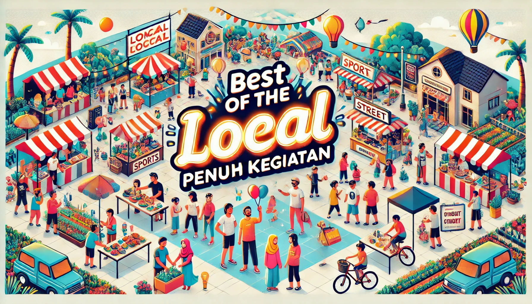Komunitas Lokal Penuh Kegiatan