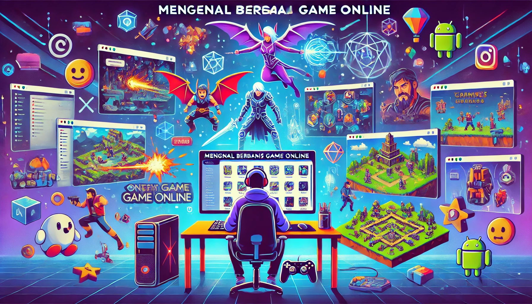 Mengenal Berbagai Jenis Game Online