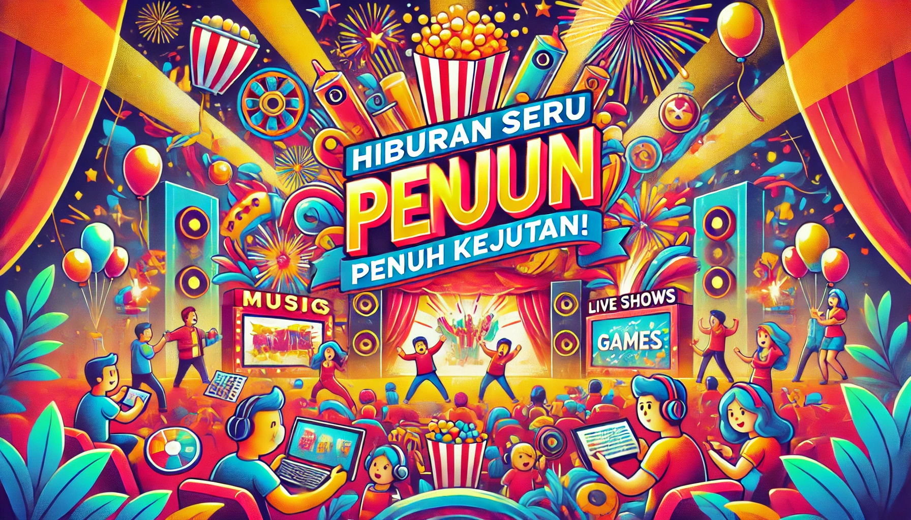 Hiburan Seru Penuh Kejutan!