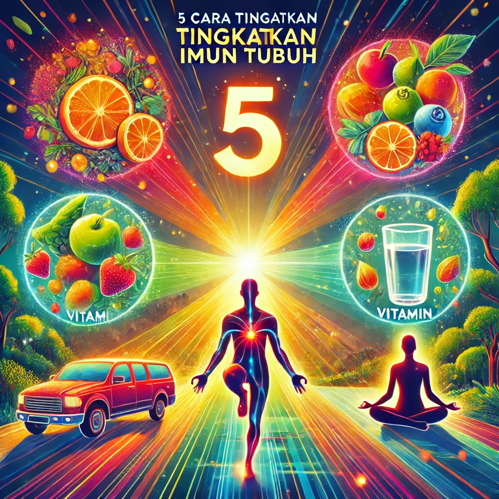 5 Cara Tingkatkan Imun Tubuh