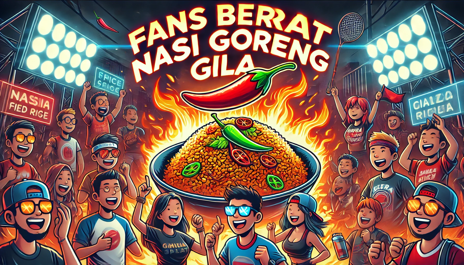 Fans Berat Nasi Goreng Gila
