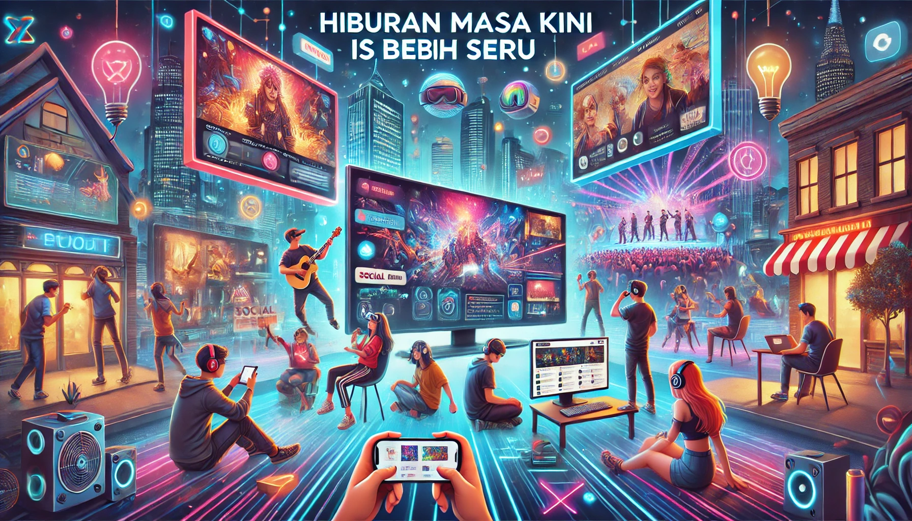 Hiburan Masa Kini Lebih Seru