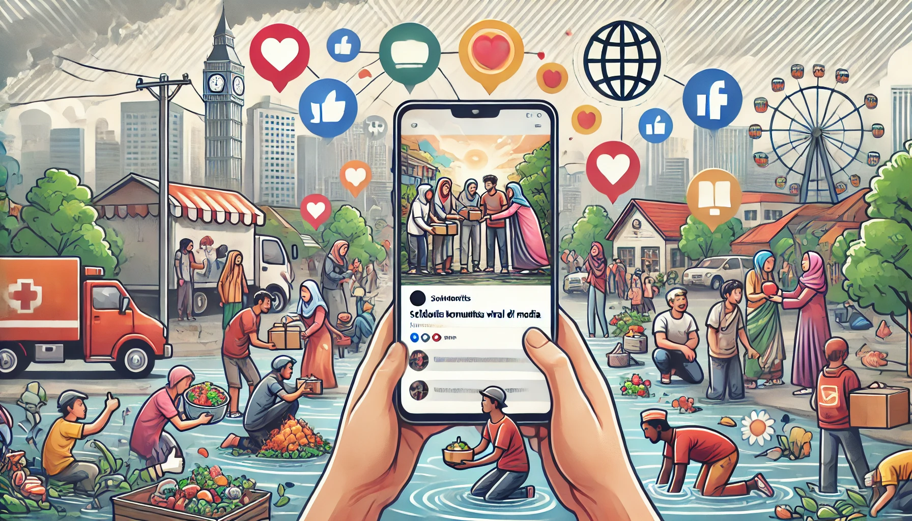 Solidaritas Komunitas Viral Di Media