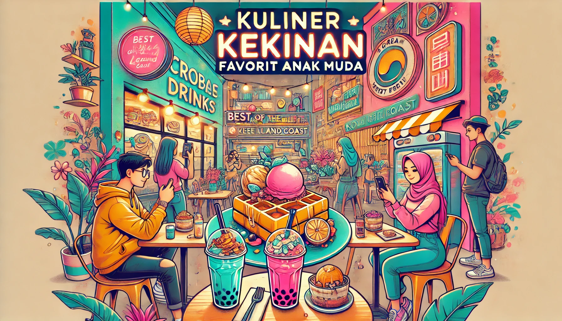 Kuliner Kekinian Favorit Anak Muda