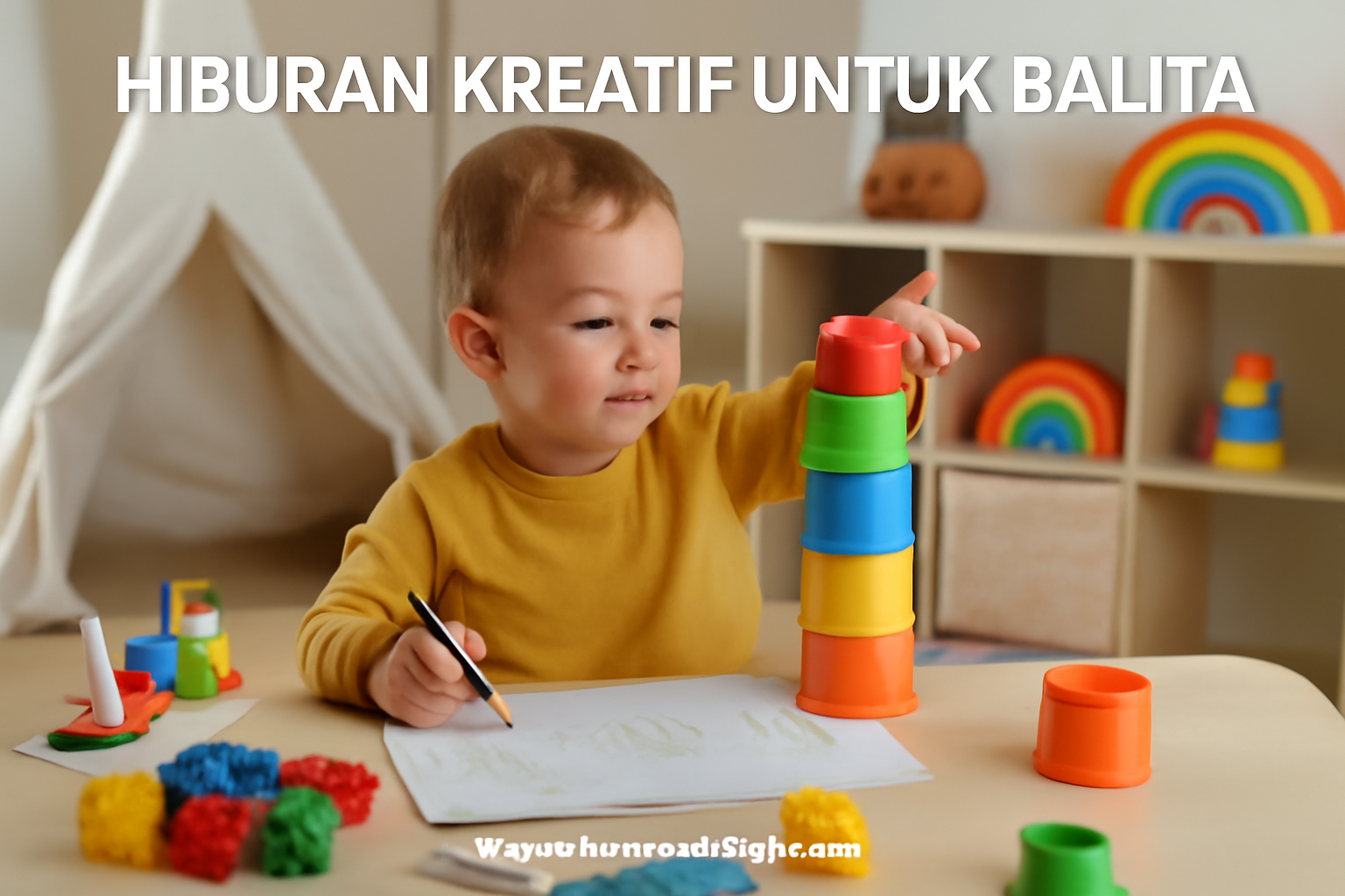 Hiburan Kreatif untuk Balita