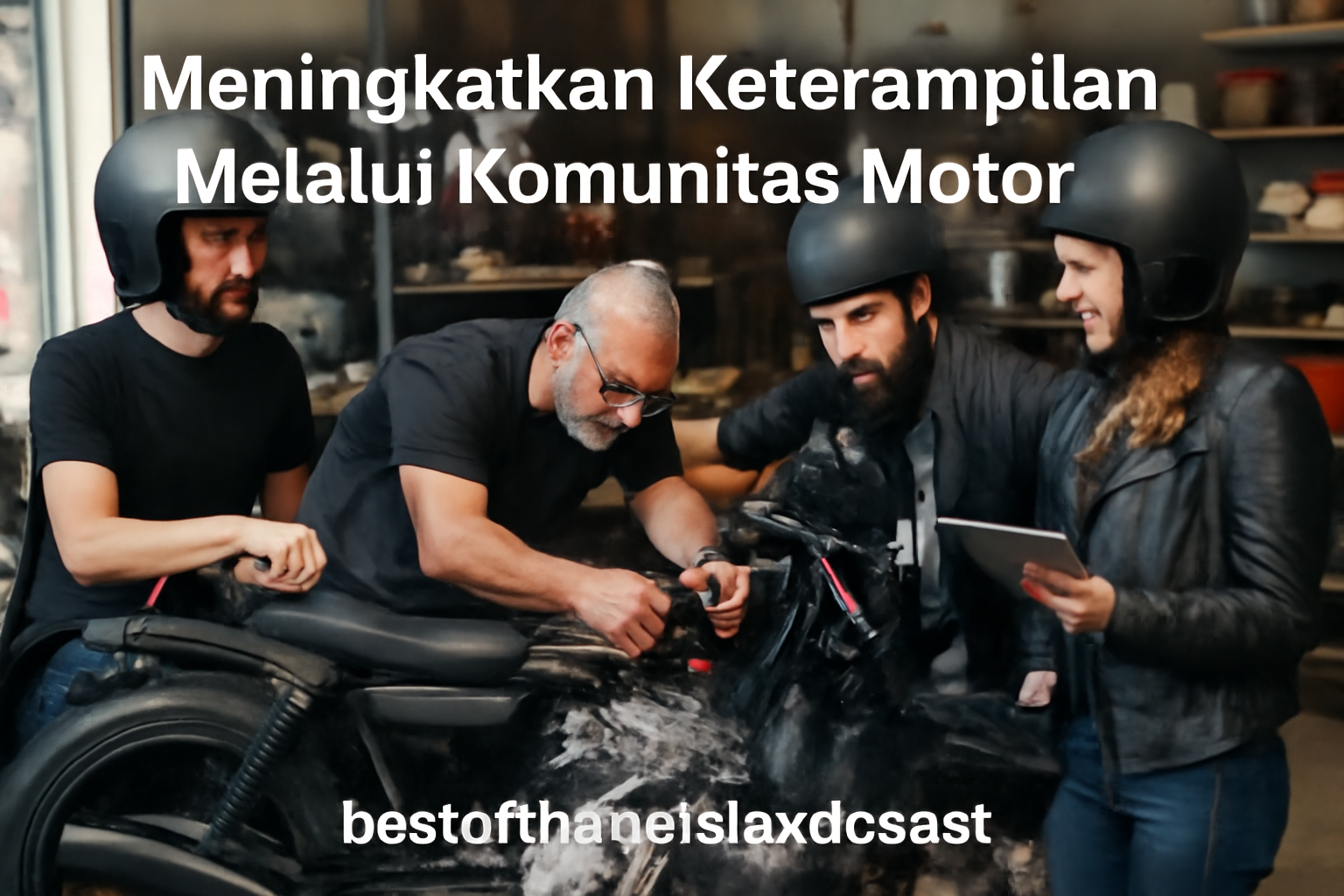Meningkatkan Keterampilan Melalui Komunitas Motor
