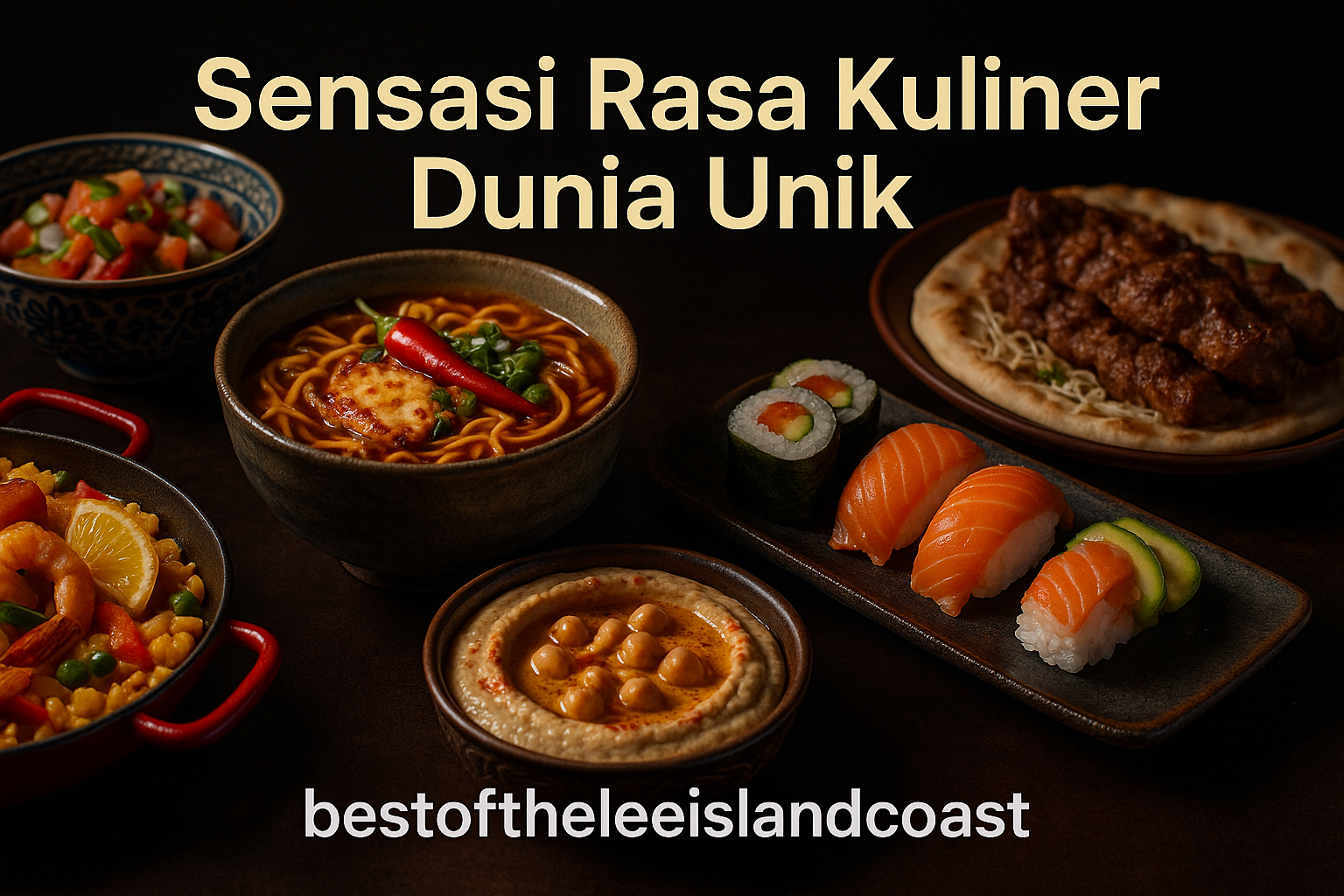 Sensasi Rasa Kuliner Dunia Unik
