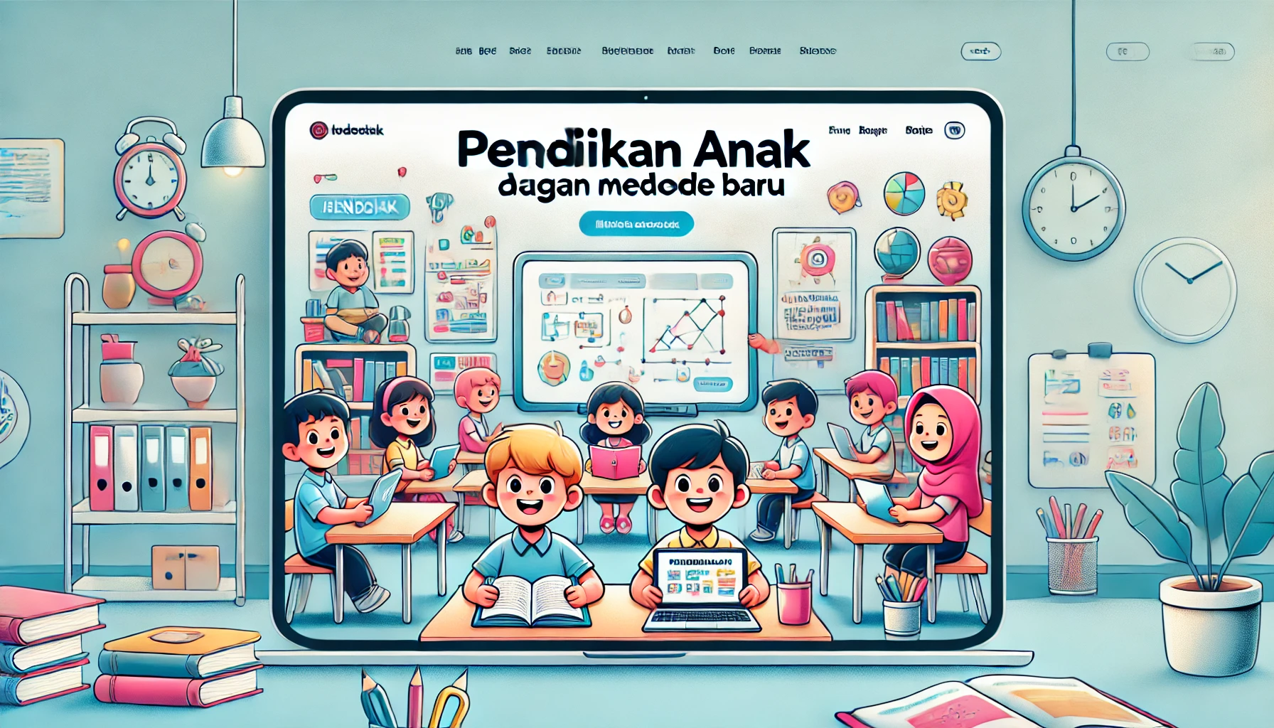Pendidikan Anak dengan Metode Baru