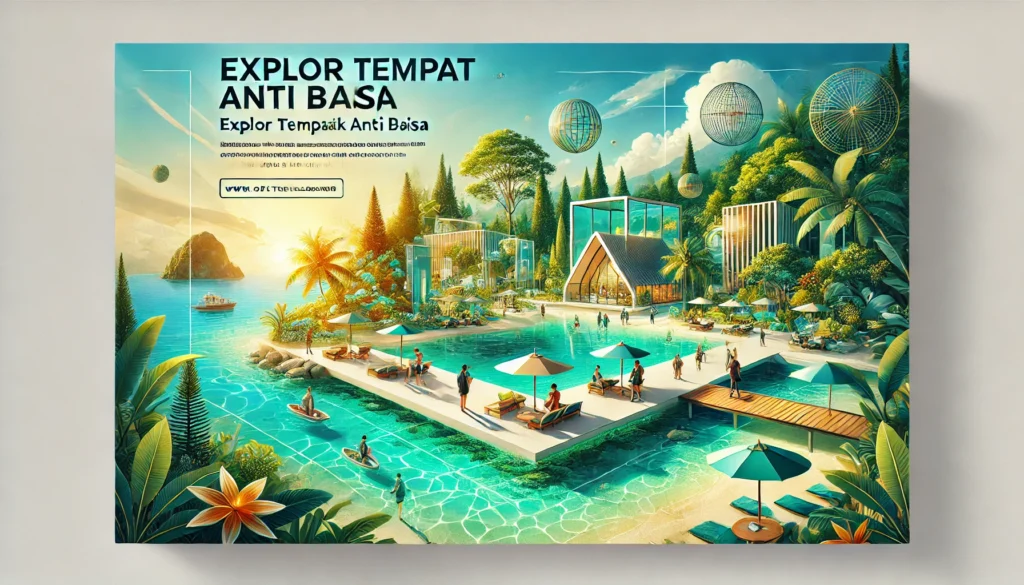 Eksplor Tempat Estetik Anti Biasa