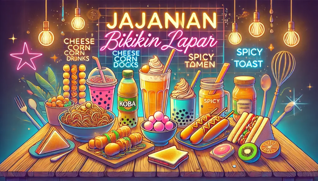 Jajanan Kekinian Bikin Lapar