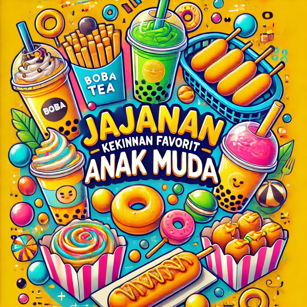 Jajanan Kekinian Favorit Anak Muda