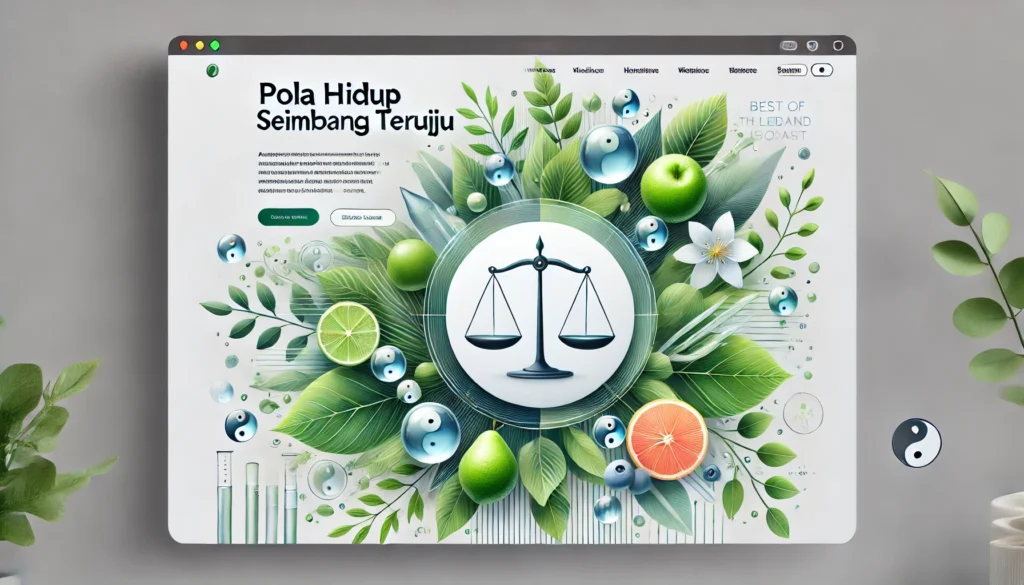 Pola Hidup Seimbang Teruji