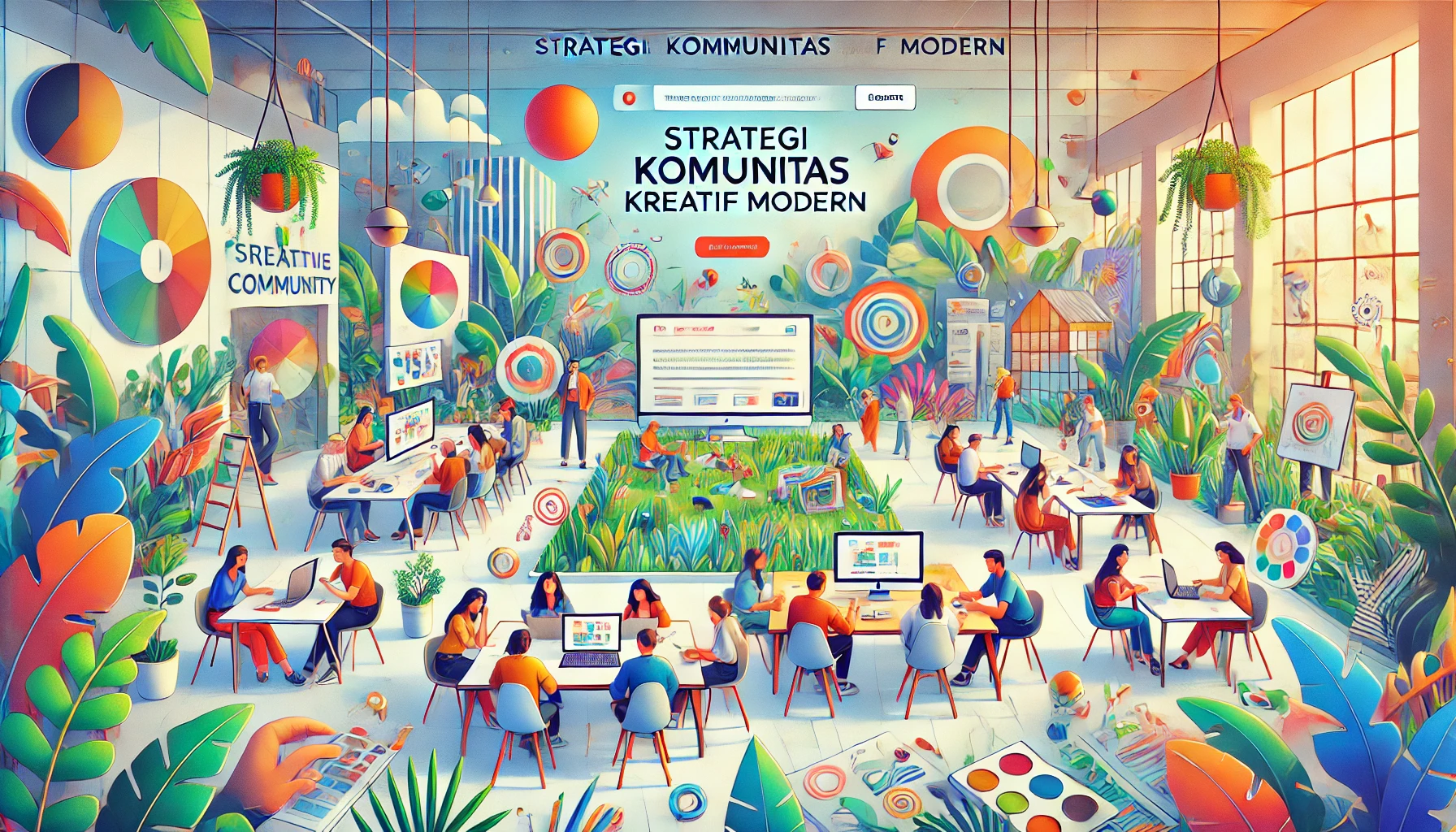 Strategi Komunitas Kreatif Modern