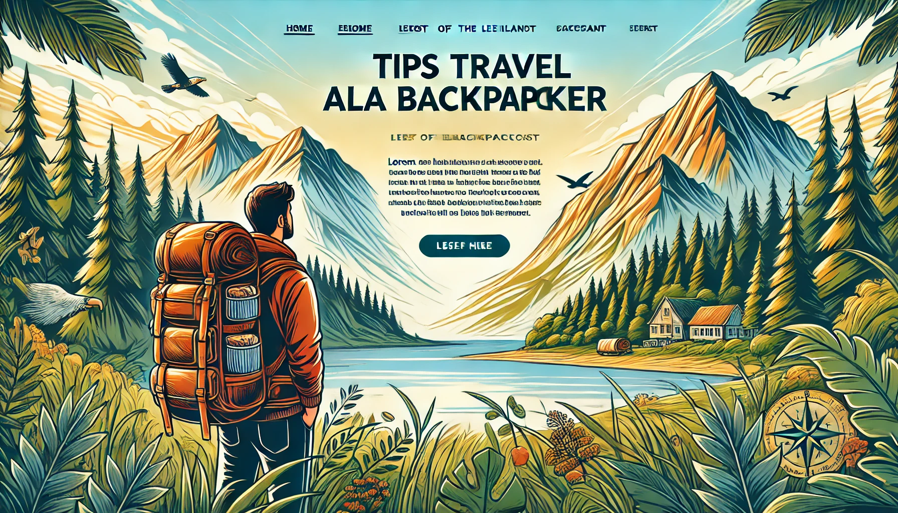 Tips Travel Ala Backpacker