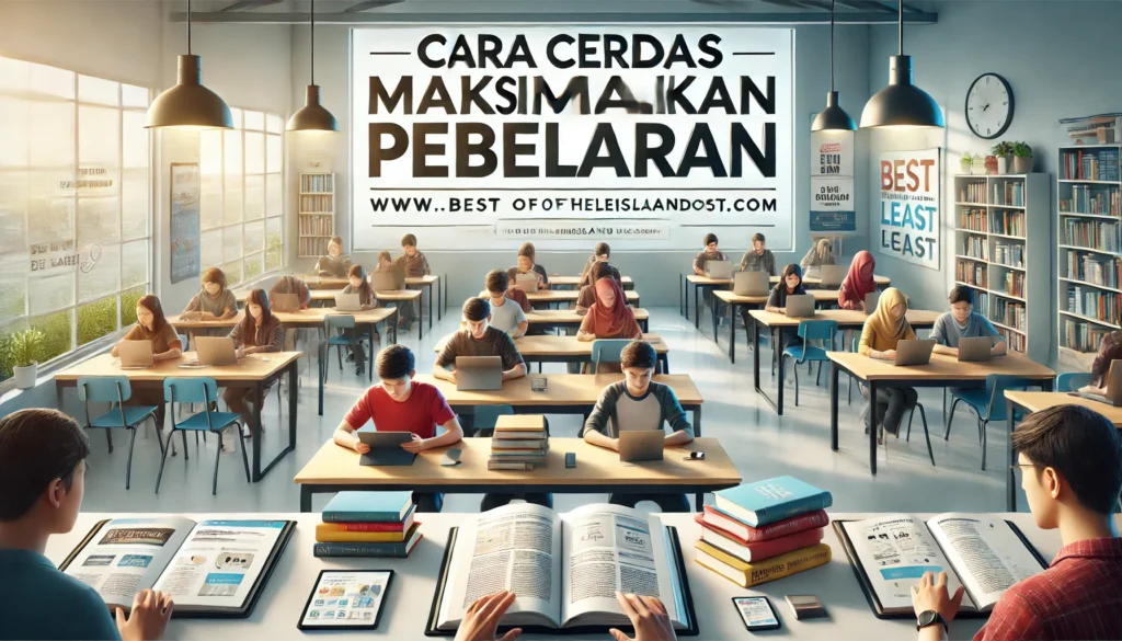 Cara Cerdas Maksimalkan Pembelajaran