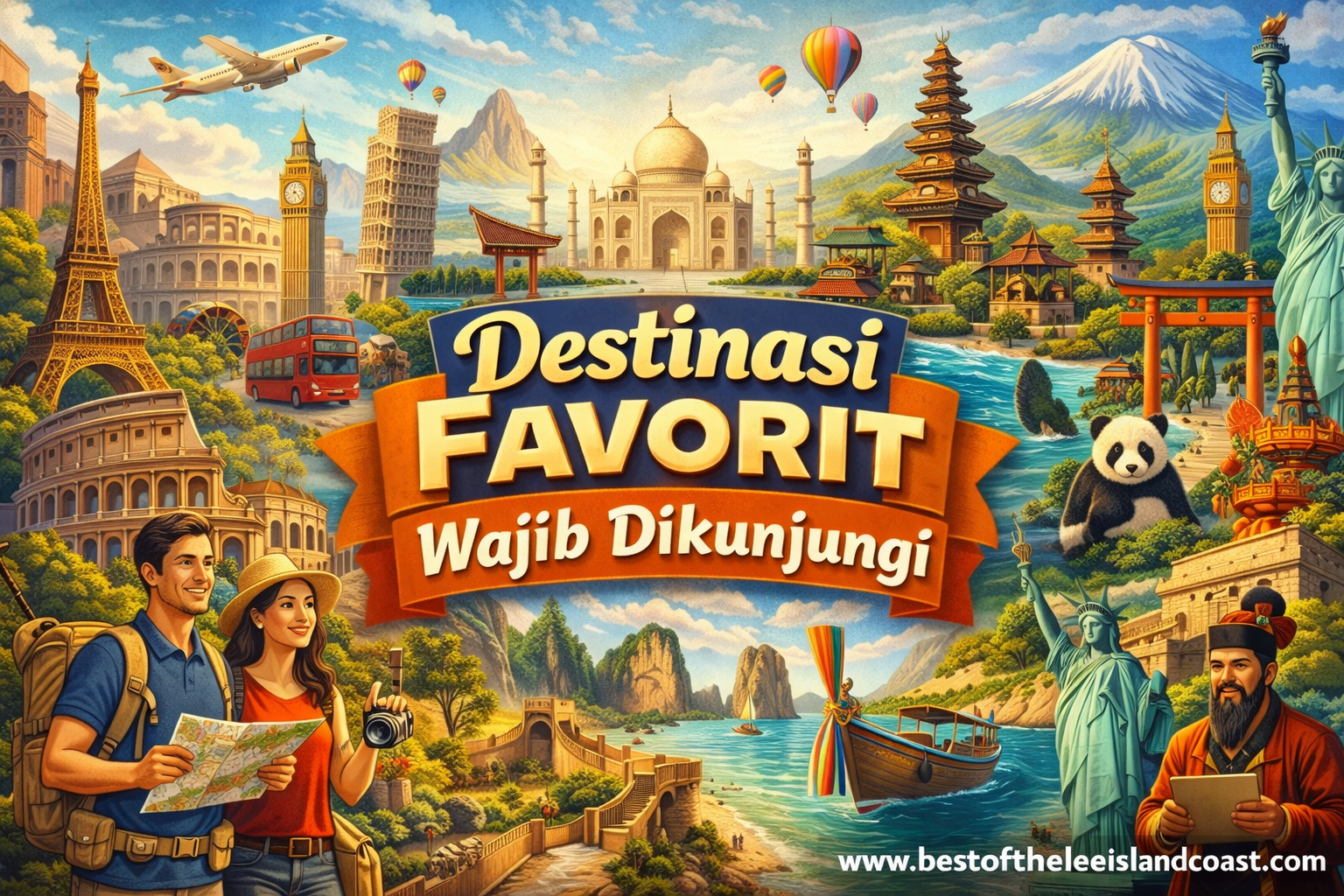 Destinasi Favorit Wajib Dikunjungi
