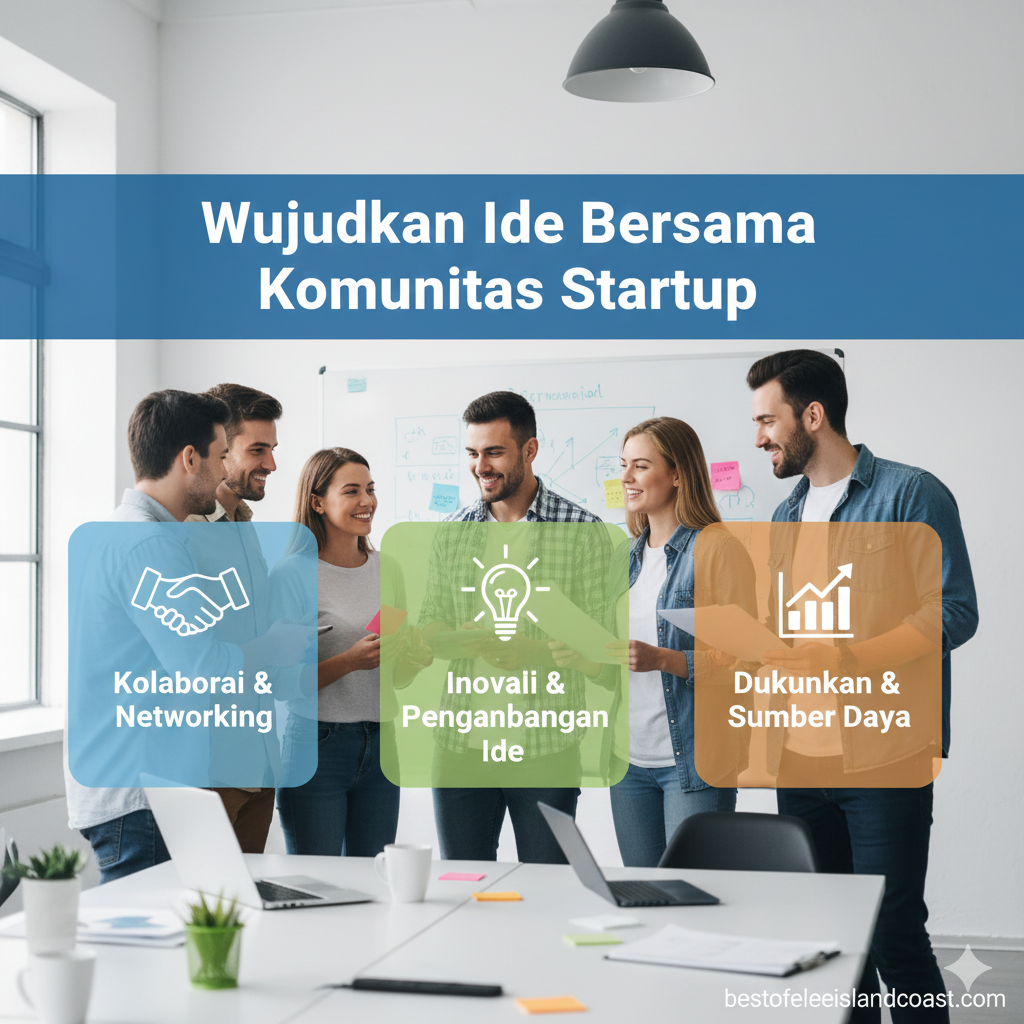 Wujudkan Ide Bersama Komunitas Startup