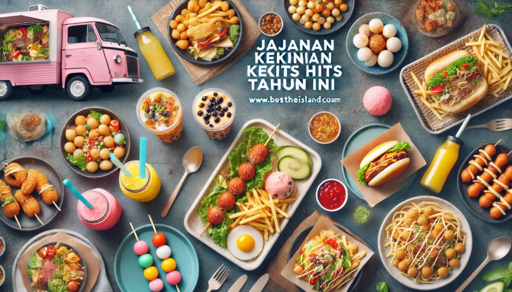 Jajanan Kekinian Hits Tahun Ini