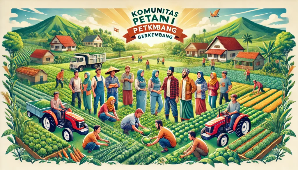 Komunitas Petani Hebat Berkembang