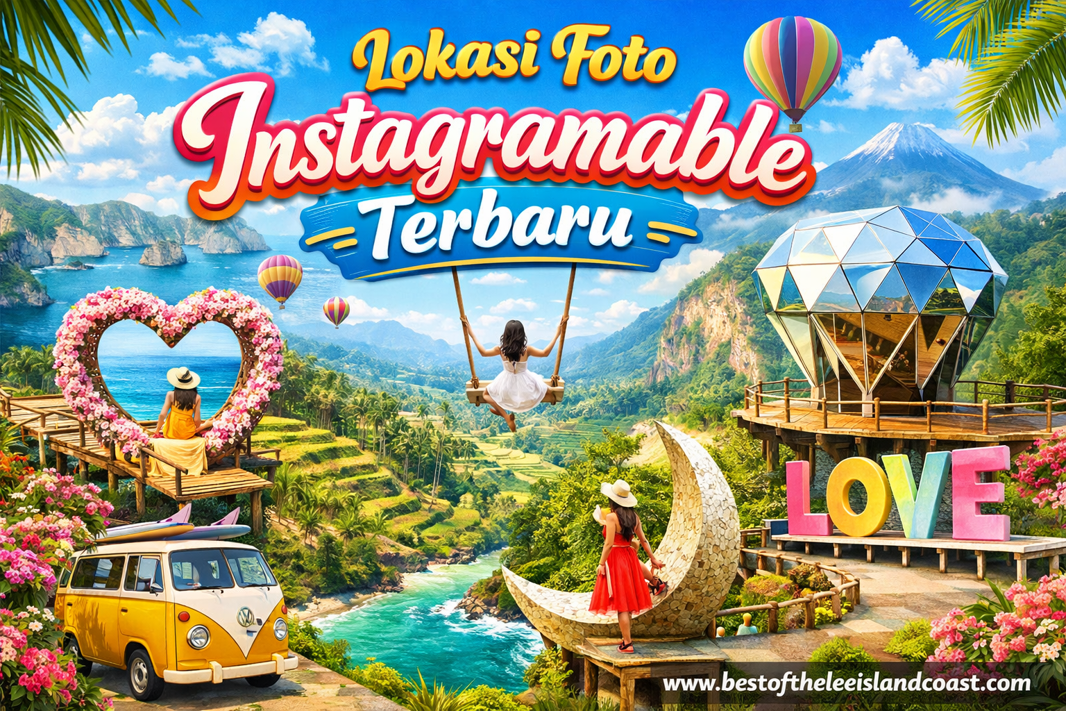 Lokasi Foto Instagramable Terbaru