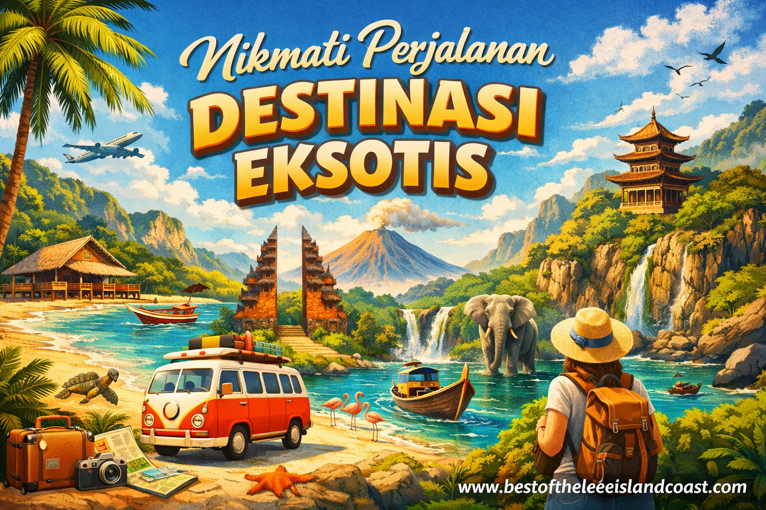 Nikmati Perjalanan Destinasi Eksotis
