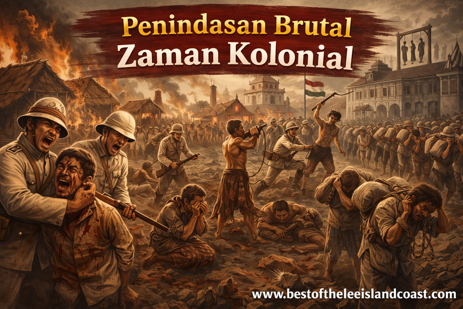 Penindasan Brutal Zaman Kolonial