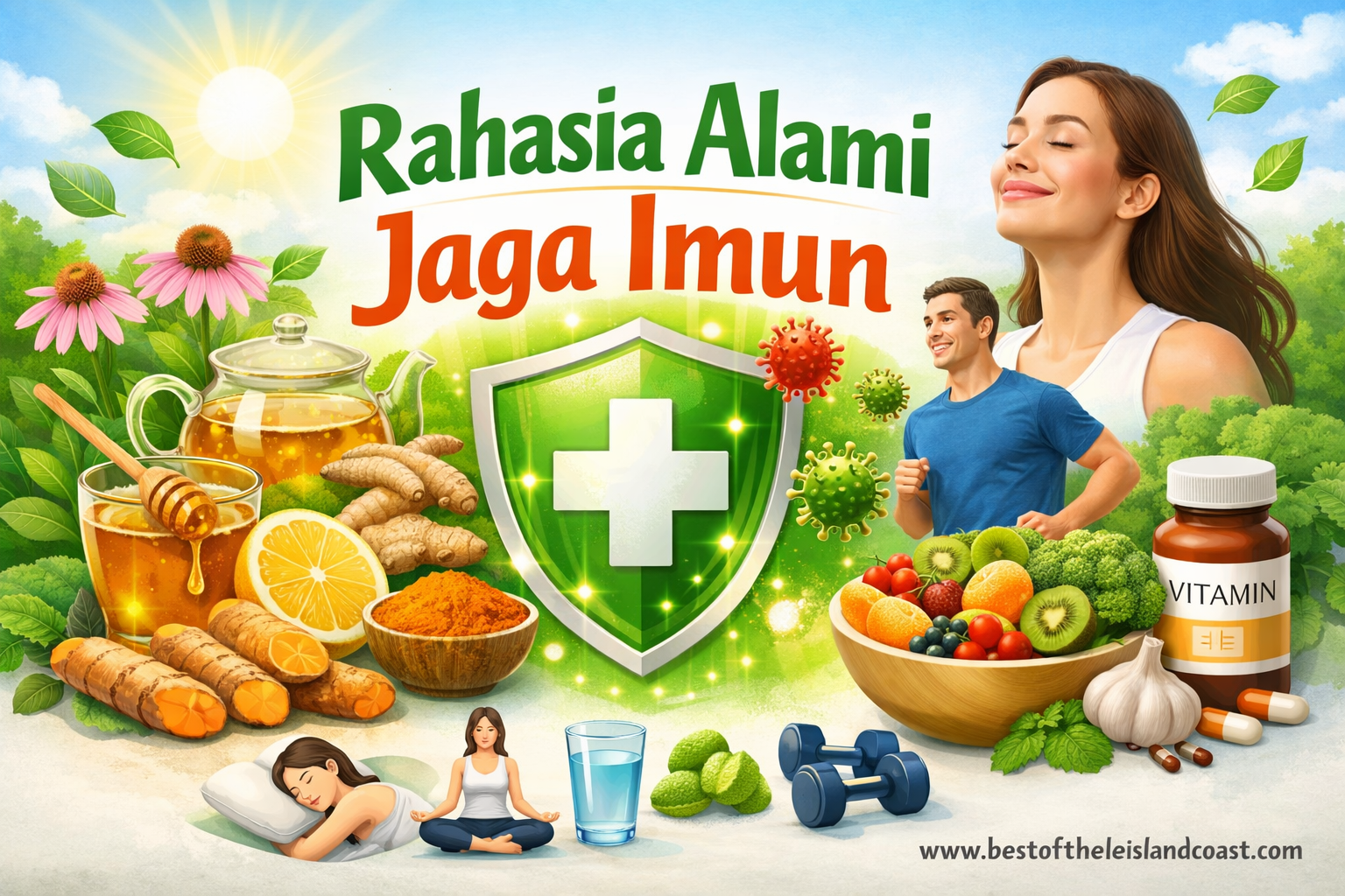 Rahasia Alami Jaga Imun