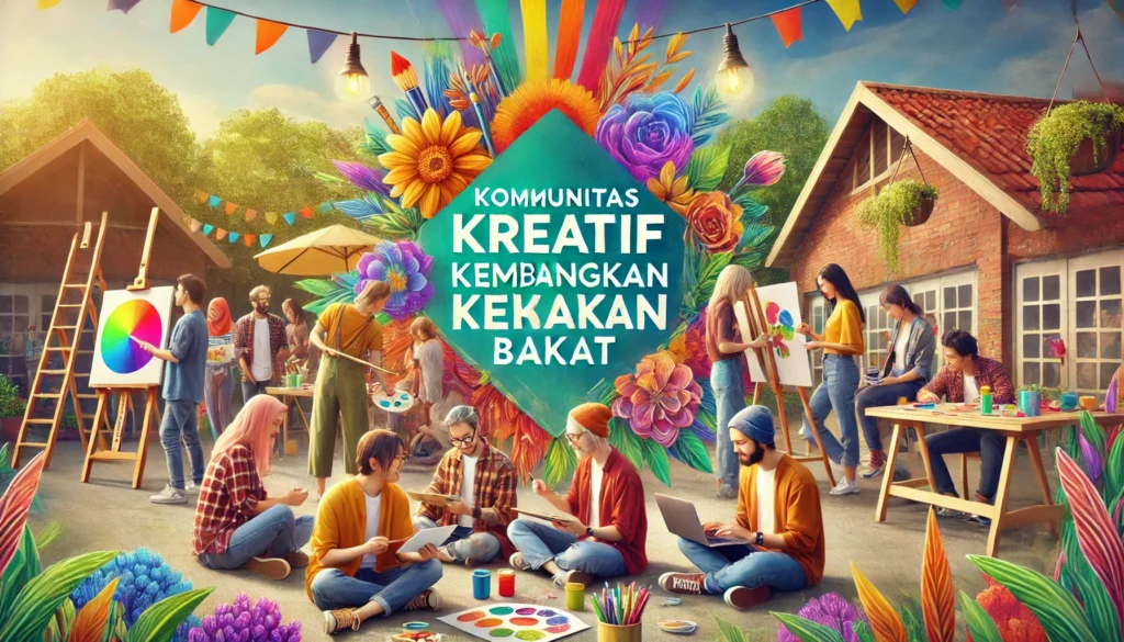 Komunitas Kreatif Kembangkan Bakat